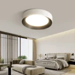 Lustre nordique qiyimei éclairage intérieur lumières circulaires – Image 4