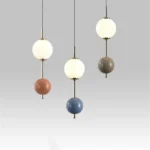Élégance Suspendue – Lustre LED Moderne en Forme de Gourde – Image 3