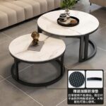 able Basse Ronde Pliante en Bois Massif – Légèreté & Luxe Moderne – Image 4