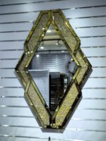 Verre au design créatif Miroirs decoratif oval – Image 2