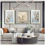 Tableaux Décoratifs Élégance Florale – Impression sur Toile Imperméable Haute