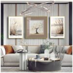 Tableau Floral Élégant sur Toile HD – Décoration Murale Imperméable pour Maison, Hôtel, Bureau – Style Nature et Raffinement
