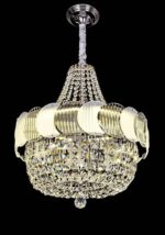 Lustre Angelica Jasmine avec Pendentif – Élégance Lumineuse et Raffinée – Image 2