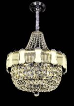 Lustre Angelica Jasmine avec Pendentif – Élégance Lumineuse et Raffinée – Image 3