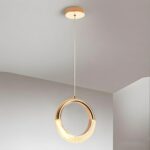 Suspension Luminaire  LED Ronde Suspension En Cristal Moderne Hauteur Réglable Hauteur réglable pour Salon Chambre Cuisine Bar Café Diamètre