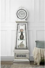 Horloge Grand-Père Classique avec LED – Cadran à Chiffres Romains & Mouvement Silencieux – Image 2