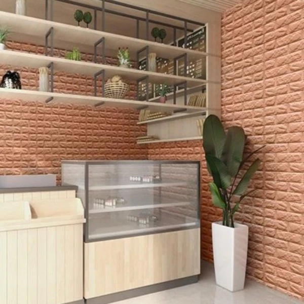 Papier peint 3D, vinyle autocollant DIY, 10 pièces (58 pieds carrés)