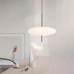 Lumières de lustre en cristal, Lampe de lustre moderne à LED, suspension acrylique à LED – Image 4