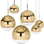 Tom Dixon - Suspension – Suspension – Miroir Ball Gold 50 Pendentifs