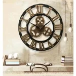 horloge-vintage-murale-chiffres-romains – Image 4