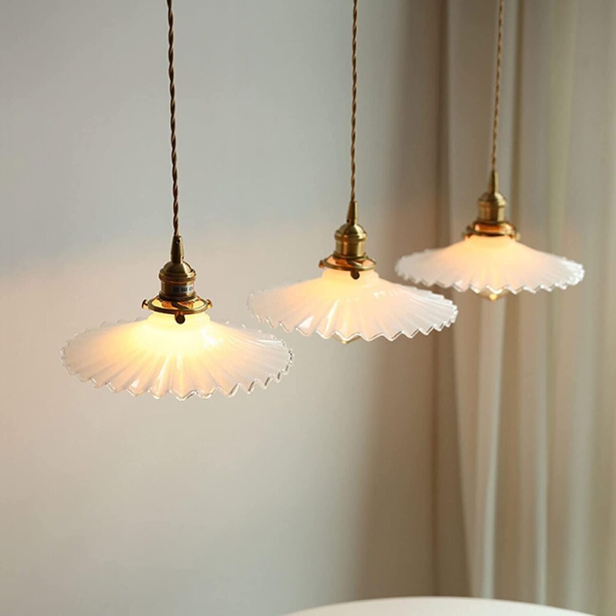 Pendentif Contemporain Pendentif Lumière Suspendue Hauteur Lampe d'artisille réglable – Image 4