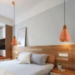 Plafonnier à éclairage géométrique, lampe suspendue moderne, luminaire suspendu encastré520 – Image 4