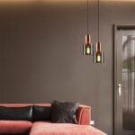 Abat-jour de lampe suspendue en verre à vis, lustre de style industriel nordique, luminaires de plafond encastrés, couloir de salle à manger de chambre à coucher...