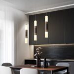 Suspension LED, Lustre, îlot de Cuisine 5 W, plafonnier antirouille, Spot cylindrique – Image 2