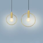 Suspension Industrielle en Métal – Douille E27/E26 & Installation Facile