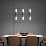 Suspension LED, Lustre, îlot de Cuisine 5 W, plafonnier antirouille, Spot cylindrique – Image 3