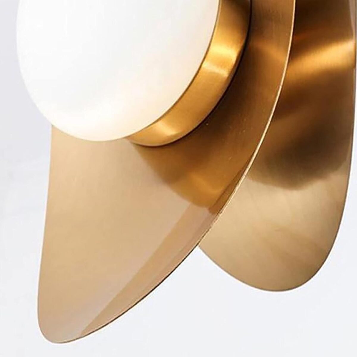 Nordique Américain Créatif Petit Lustre,Moderne Concis Lingot D'or Lustre – Image 2
