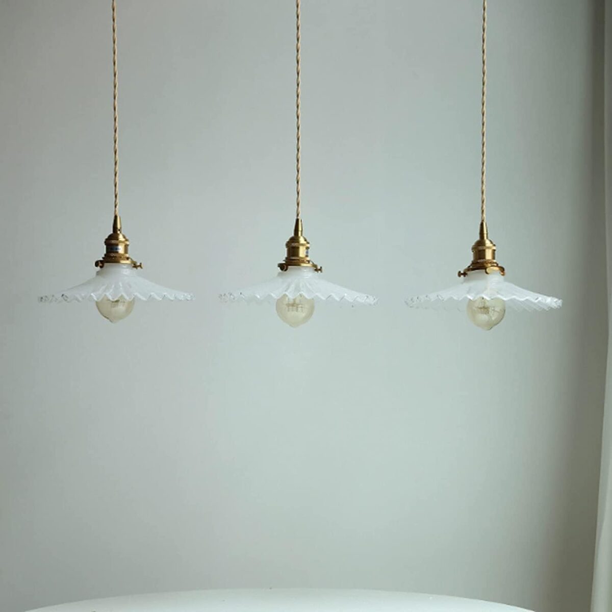 Pendentif Contemporain Pendentif Lumière Suspendue Hauteur Lampe d'artisille réglable – Image 2
