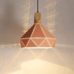 Plafonnier à éclairage géométrique, lampe suspendue moderne, luminaire suspendu encastré520 – Image 2