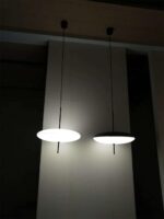 Lumières de lustre en cristal, Lampe de lustre moderne à LED, suspension acrylique à LED – Image 3