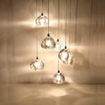 Lustres modernes Éclairage intérieur EscalierLed Lustre Compatible Lumières Décor Suspension, Lustre de Plafond Suspendu – Image 2