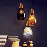 Lustres Lustre en bois Living Lampe Salle à manger Chambre à coucher Creative Pendant Light Hanging café d'appareils d'éclairage – Image 3