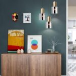 Abat-jour de lampe suspendue en verre à vis, lustre de style industriel nordique, luminaires de plafond encastrés, couloir de salle à manger de chambre à coucher... – Image 6