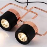 Rotation Led Lustre Rectangulaire Restaurant Studio Lampe Lustre Table à Manger,Lumière De Plafond Pour Bar Table Restaurant, – Image 4