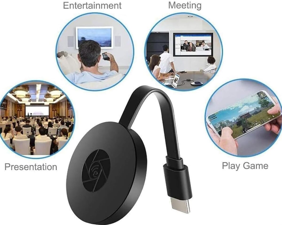 Dispositif de Diffusion d'écran sans Fil pour téléviseur, Dispositif de Diffusion TV pour téléphones Portables et tablettes Android Mac iOS – Image 4