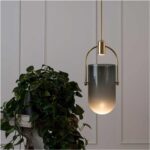 Lustre moderne Globe en verre moderne Suspension Lampe suspendue industrielle vintage Lampe de suspension réglable – Image 3
