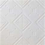 Panneaux Muraux en Mousse, Mur Stéréo 3D Autocollants, pour Chambre Salon Papier Peint Auto-Adhésif  Fond Décoration Murale – Image 4
