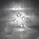 Lustres modernes Éclairage intérieur EscalierLed Lustre Compatible Lumières Décor Suspension, Lustre de Plafond Suspendu – Image 3