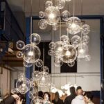 lustre bulle en verre de Murano Cuisine Chambre Salle à manger Restaurant lustre – Image 6