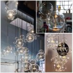 lustre bulle en verre de Murano Cuisine Chambre Salle à manger Restaurant lustre – Image 4