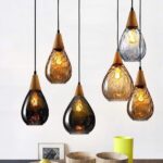 Lustres Lustre en bois Living Lampe Salle à manger Chambre à coucher Creative Pendant Light Hanging café d'appareils d'éclairage – Image 2
