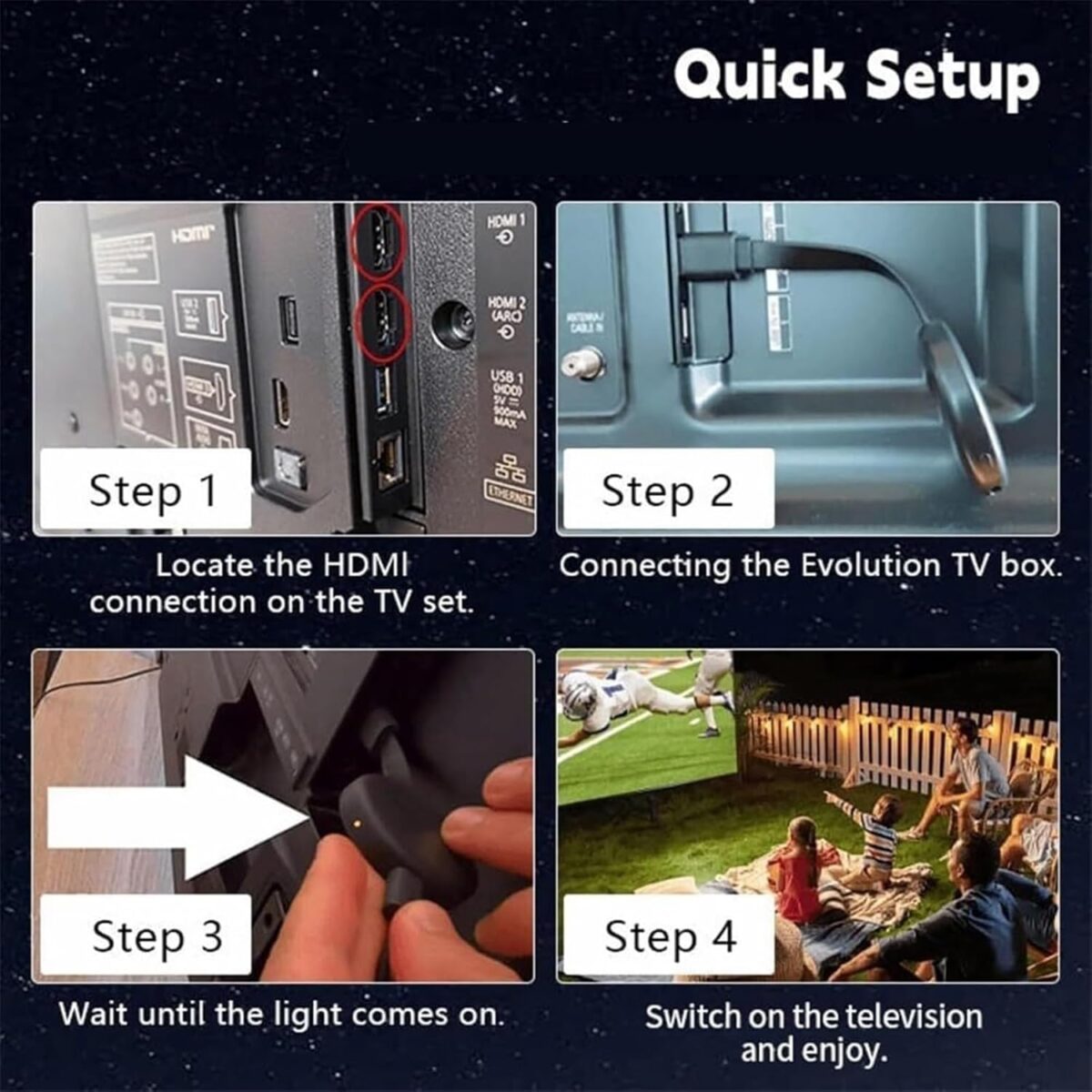 Dispositif de Diffusion d'écran sans Fil pour téléviseur, Dispositif de Diffusion TV pour téléphones Portables et tablettes Android Mac iOS – Image 5