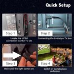 Dispositif de Diffusion d'écran sans Fil pour téléviseur, Dispositif de Diffusion TV pour téléphones Portables et tablettes Android Mac iOS – Image 5