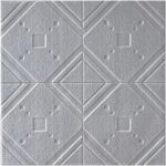 Panneaux Muraux en Mousse, Mur Stéréo 3D Autocollants, pour Chambre Salon Papier Peint Auto-Adhésif  Fond Décoration Murale – Image 3