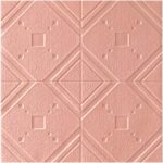 Panneaux Muraux en Mousse, Mur Stéréo 3D Autocollants, pour Chambre Salon Papier Peint Auto-Adhésif  Fond Décoration Murale