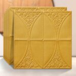 Papier Peint Auto-Adhésif Amovible Peut Être Frotté Des Panneaux Muraux de Pelage Et de Bâton Pour Décoration Murale Intérieure – Image 2