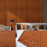 Papier Peint Auto-Adhésif Amovible Peut Être Frotté Des Panneaux Muraux de Pelage Et de Bâton Pour Décoration Murale Intérieure – Image 5