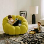 Canapé minimaliste, canapé paresseux, canapé en velours peluche, chaise de cheminée, canapé tatami, canapé d'angle pour salon, chambre à coucher, salon, bureau