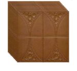 papier peint effet marbre doré, synonyme d'élégance et de raffinement – Image 3