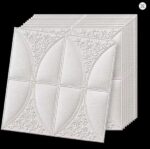papier peint effet marbre doré, synonyme d'élégance et de raffinement