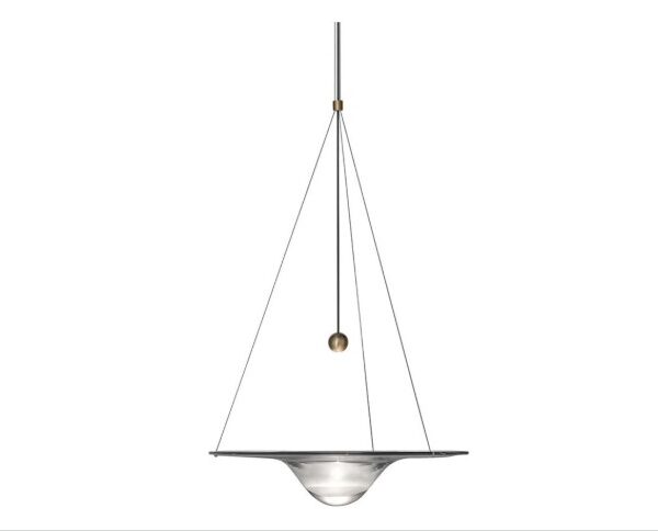 moderne  Verre Pendentif Lumière Nordique Fer Art Plafond Suspension Lampe Simplicité LED Puce