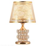 Lampe de Chevet Moderne en Cristal – Éclairage Décoratif Chaud et Romantique, Protection des Yeux, Style Luxe – Image 2