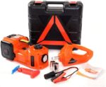 Kit de cric électro-hydraulique, avec clé à choc, 13,5 à 45 mm, pour les véhicules tout terrain et ceux de 5 tonnes au maximum, avec lampe de poche – Image 6