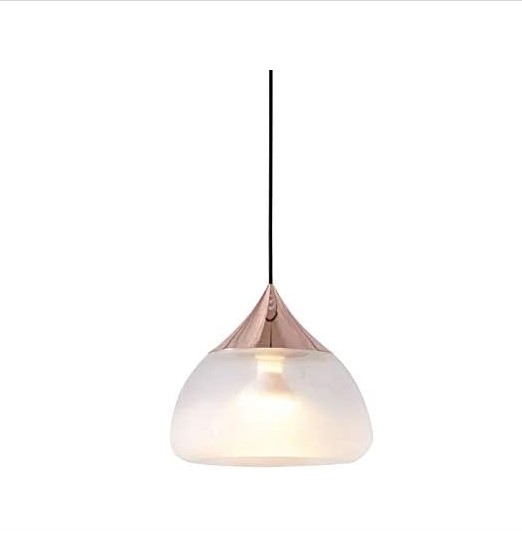 Lampe Lustre Moderne Minimaliste Tête Unique Pendentif Ht Créativité Base Verre Abat-jour Lustre Lampe Lustre Hauteur Réglable