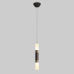 Suspension LED, Lustre, îlot de Cuisine 5 W, plafonnier antirouille, Spot cylindrique