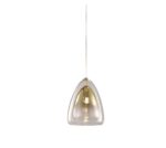 Lampes suspendues nordiques à double vitrage, lustre créatif à suspension de restaurant de couleur dégradée